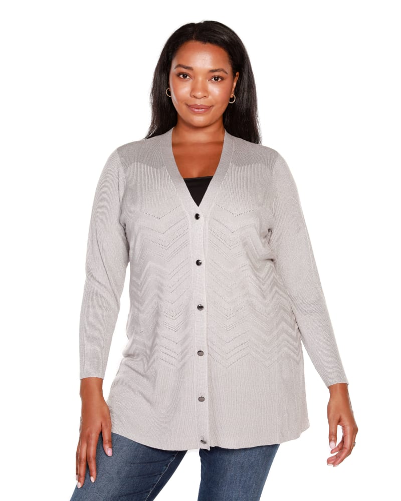 Plus size button cardigan outlet